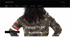 Desktop Screenshot of nerdboywear.com